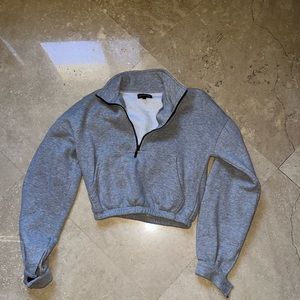 Pretty Little Thing Half Zip Sweatshirt